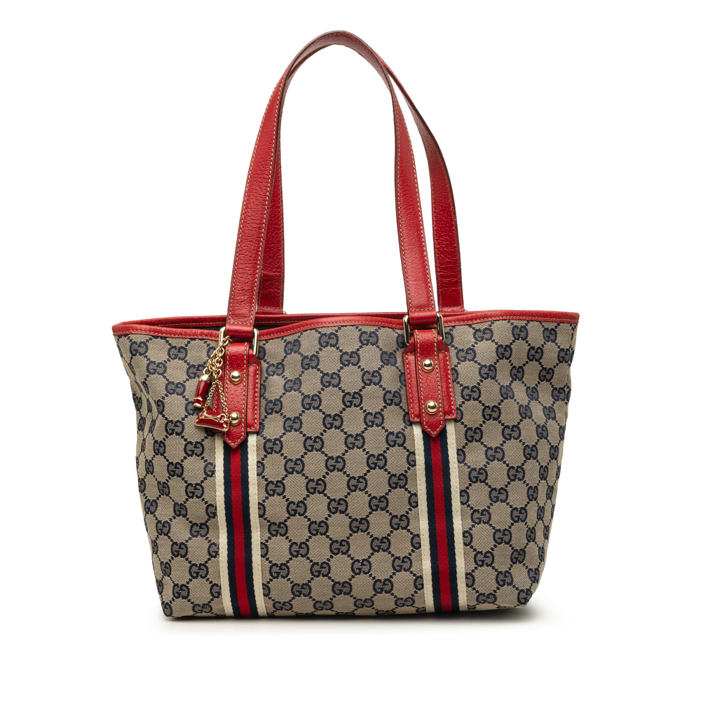 Pre-Loved Gucci GG Canvas Jolicoeur Tote